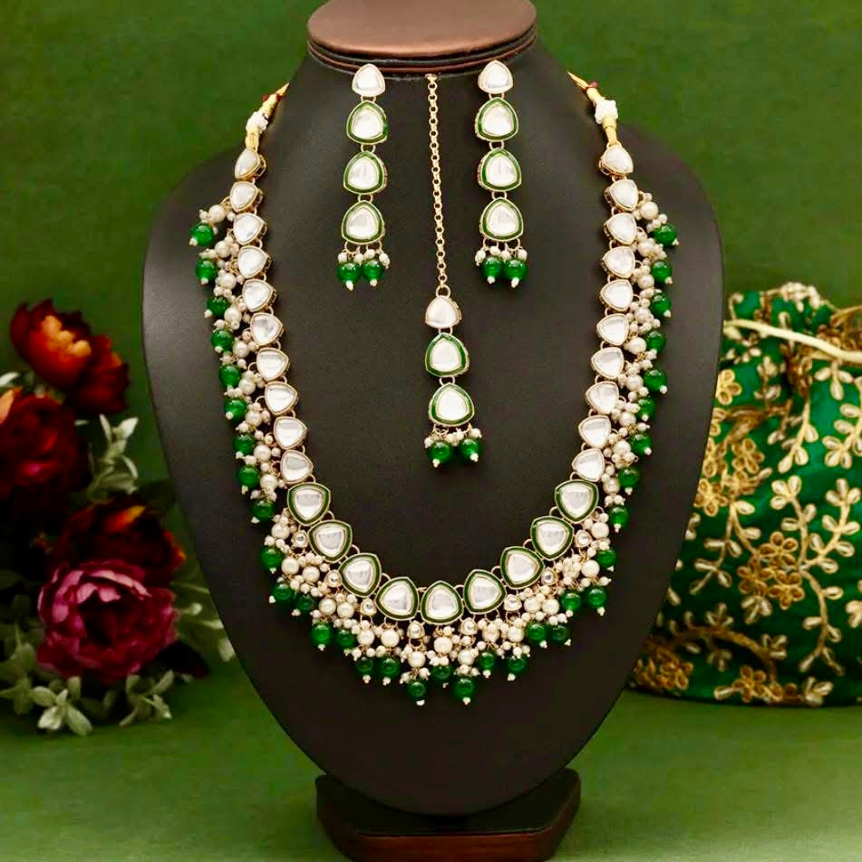 Fashion Kundan Necklace Set