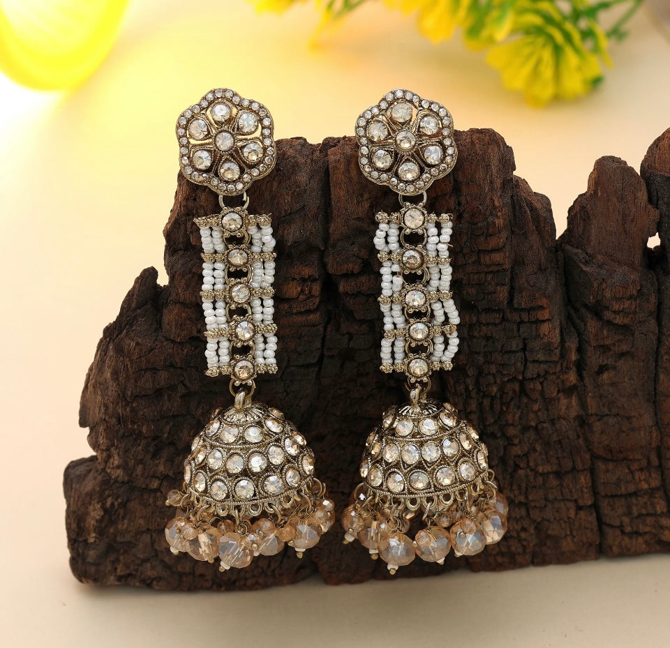 Gorgeous Drop Jhumka Earrings