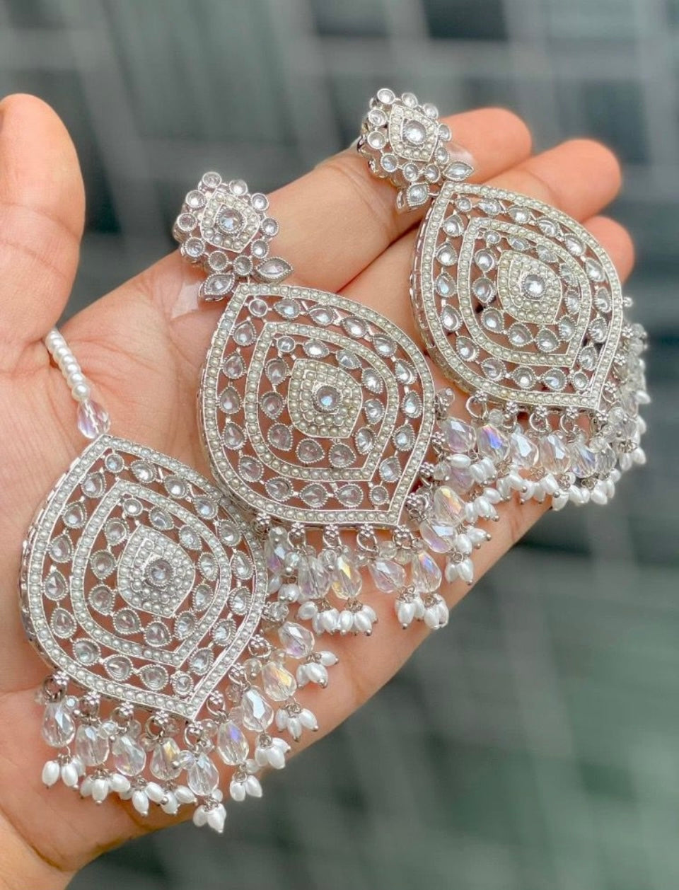 Fashion Maang Tikka Set