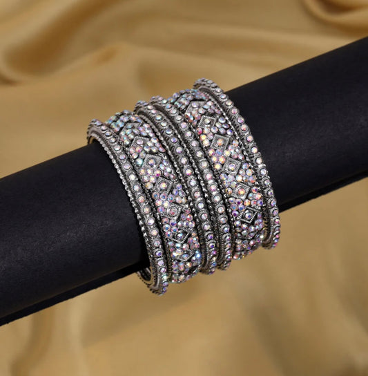 Fashion Rhinestone Bangle Set