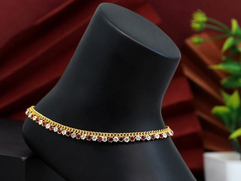 Fashion Rhinestone Anklet