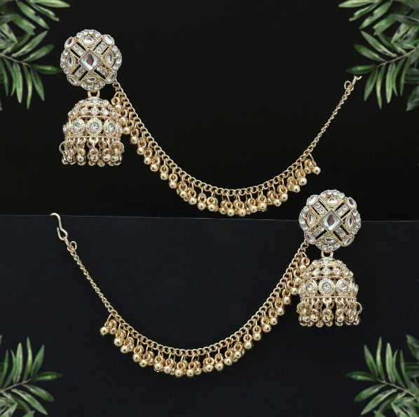 Fashion Kashmiri Jhumka with Chain