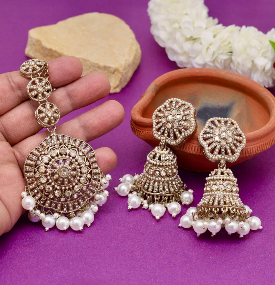 Fashion Maang Tikka Set