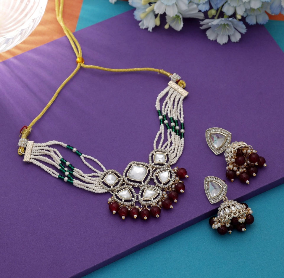 Fashion Choker Necklace Set