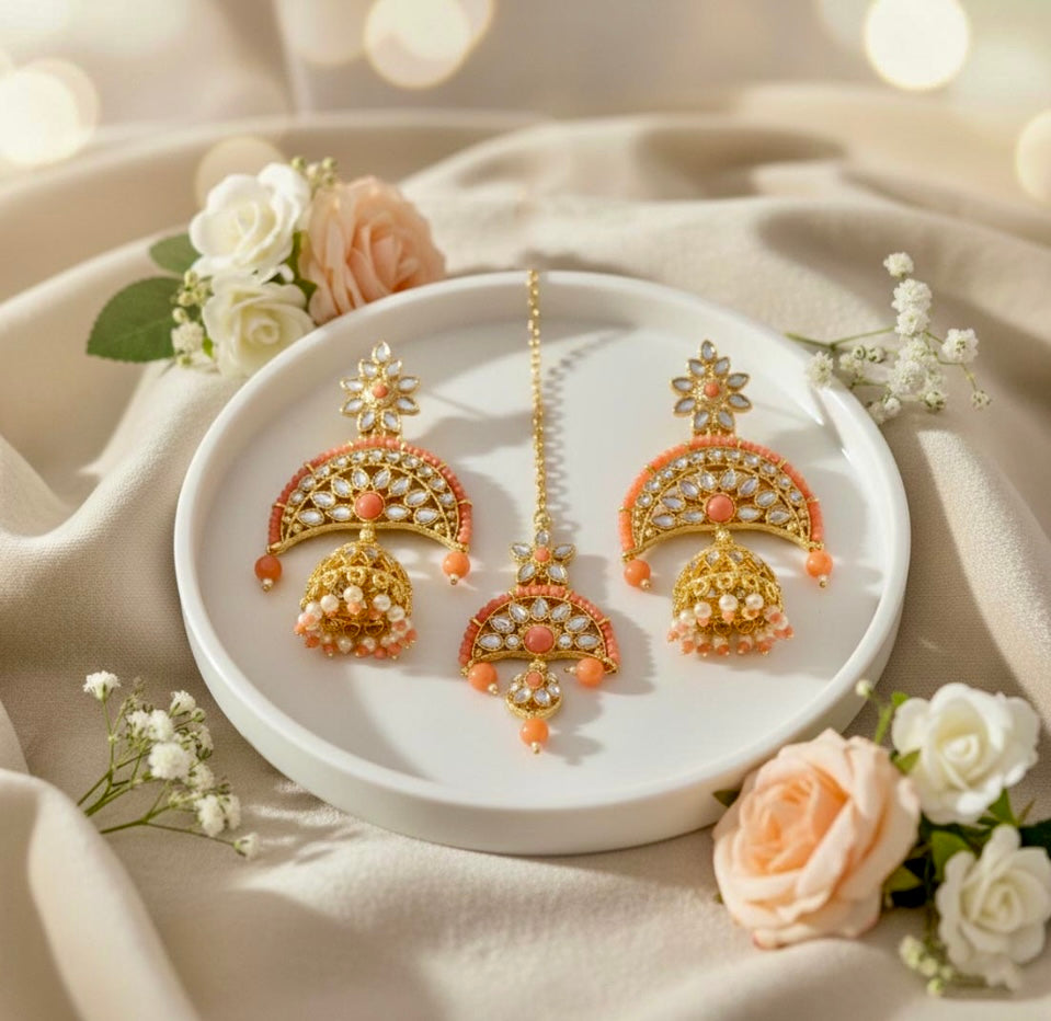 Fashion Maang Tikka Set