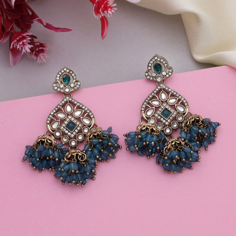 Gorgeous Drop Jhumka Earrings