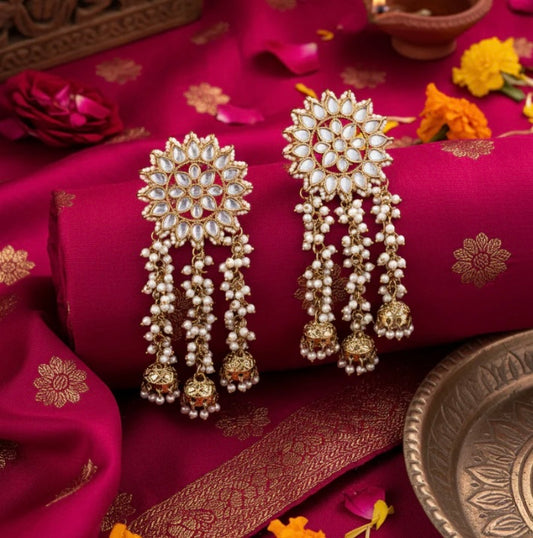 Gorgeous Drop Jhumka Earrings