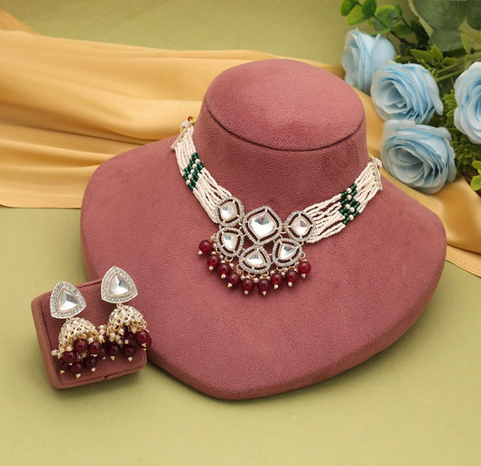Fashion Choker Necklace Set