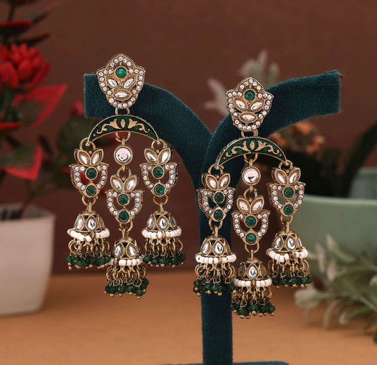 Gorgeous Drop Jhumka Earrings