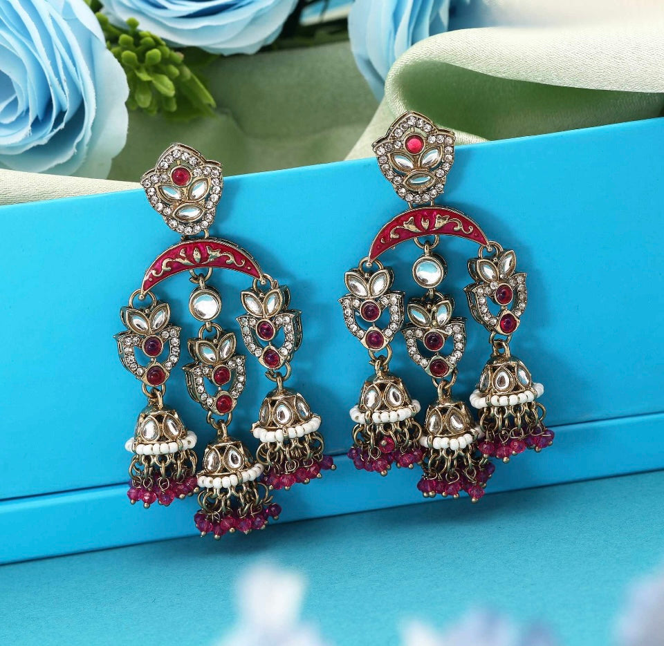 Gorgeous Drop Jhumka Earrings