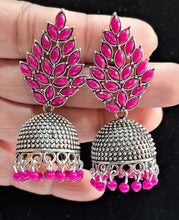 Load image into Gallery viewer, Fashion Oxidized Jhumka Earrings