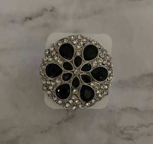 Rhinestone Statement Ring