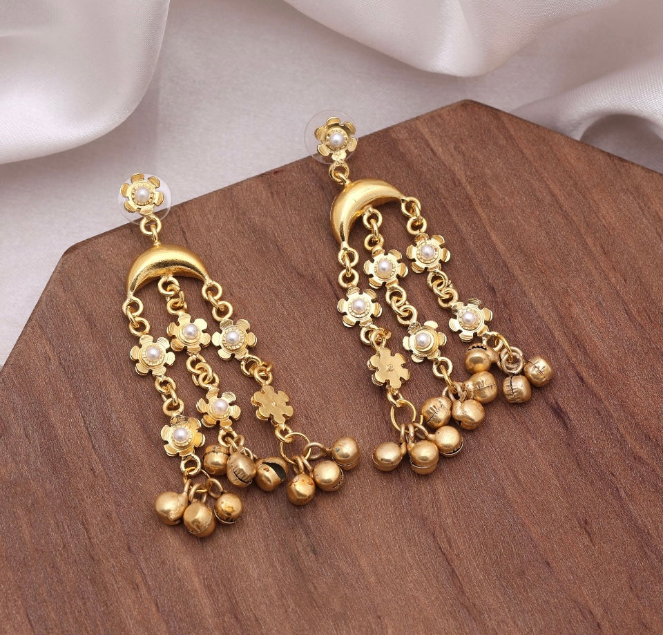 Fashion Kashmiri Drop Earrings