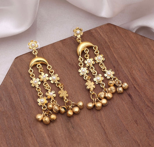 Fashion Kashmiri Drop Earrings