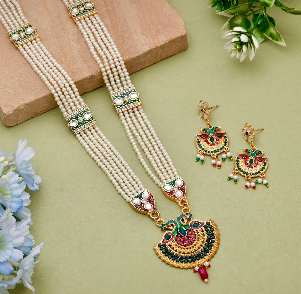 Fashion Mala Necklace Set