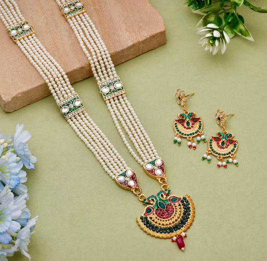 Fashion Mala Necklace Set