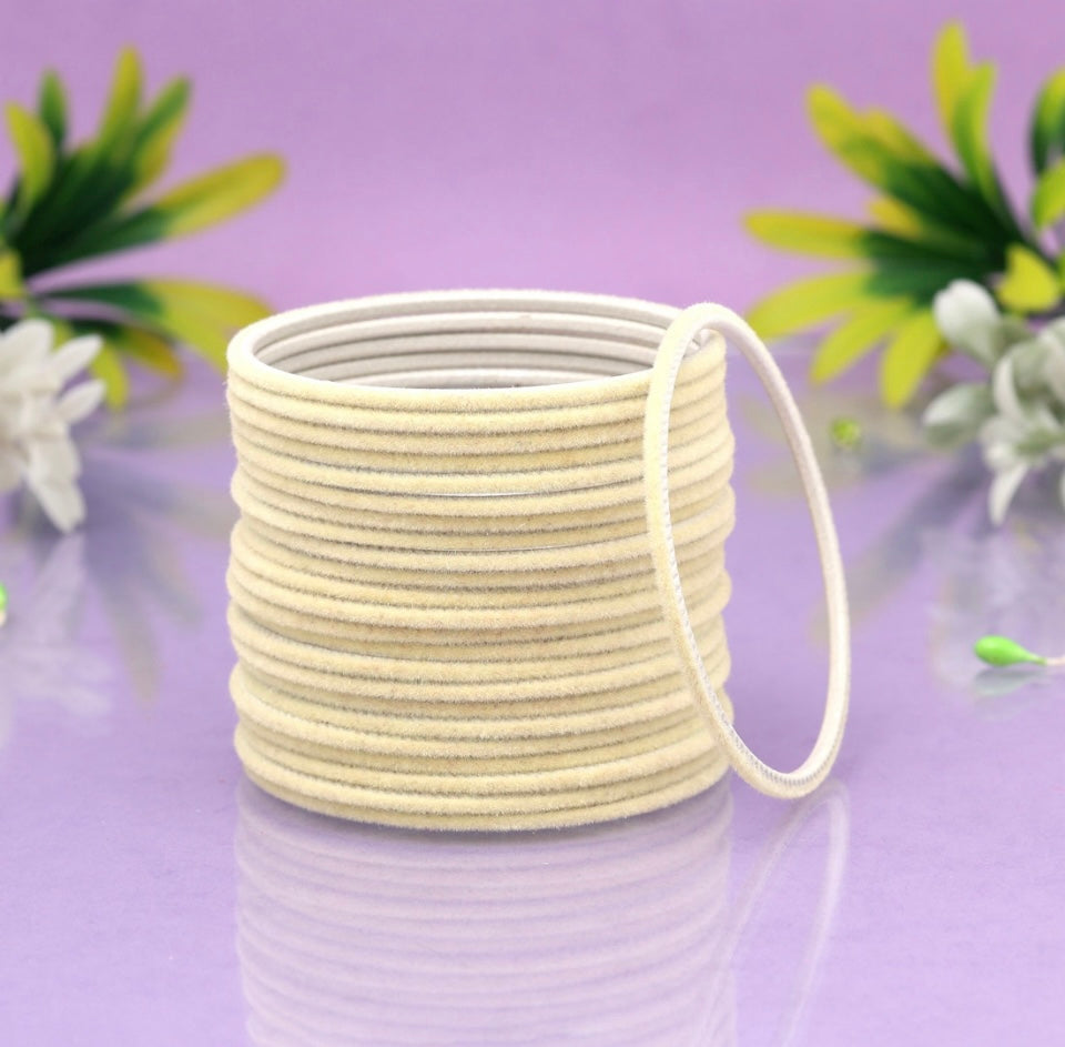 Fashion Velvet Bangle Set