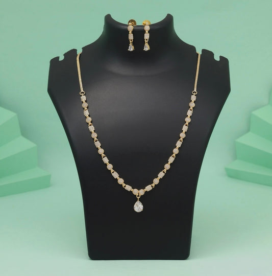 Beautiful AD Necklace Set