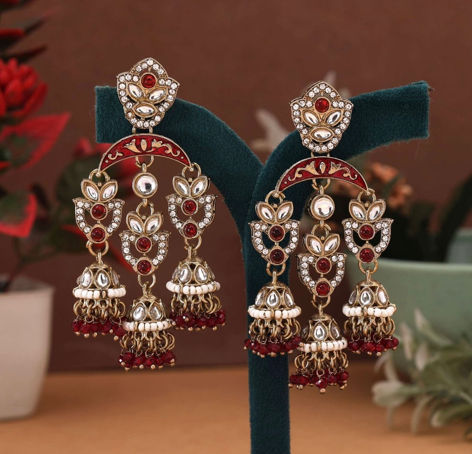 Gorgeous Drop Jhumka Earrings