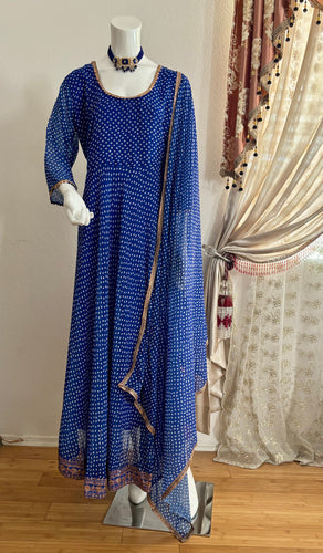Fashion Anarkali Dress with Dupatta