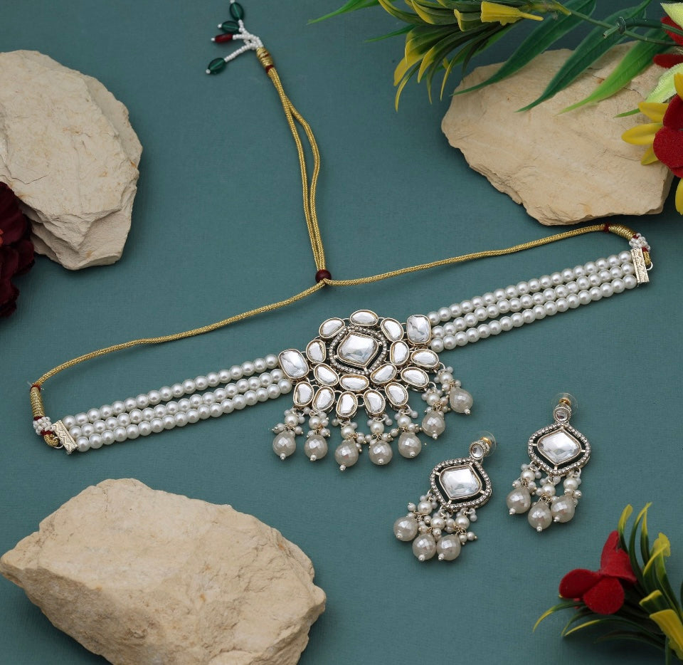 Fashion Choker Necklace Set