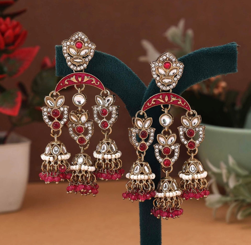 Gorgeous Drop Jhumka Earrings