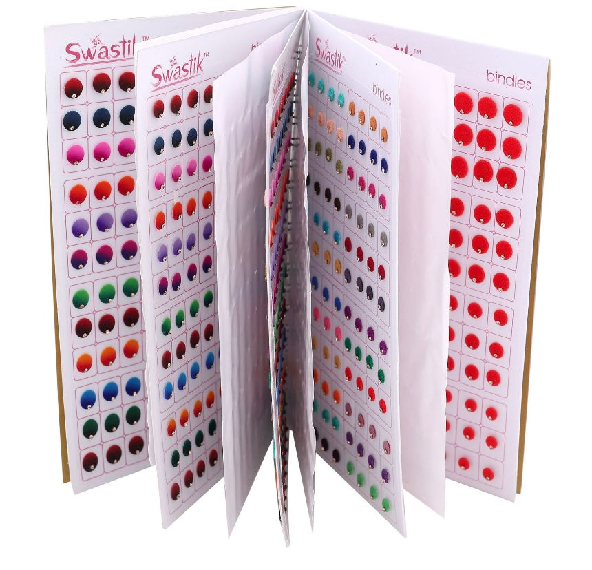 Gorgeous Velvet Bindis with Rhinestones