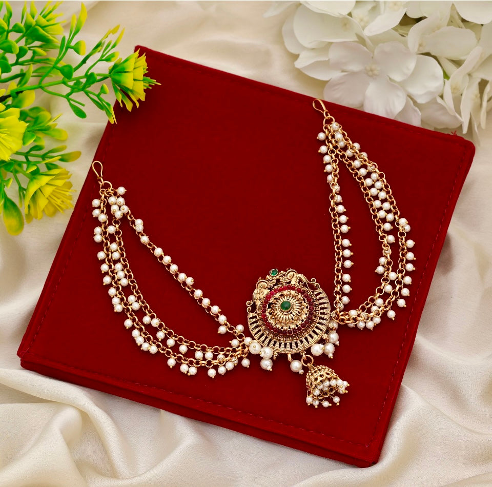Elegant  Hair Brooch Traditional Ethnic Accessory For Women