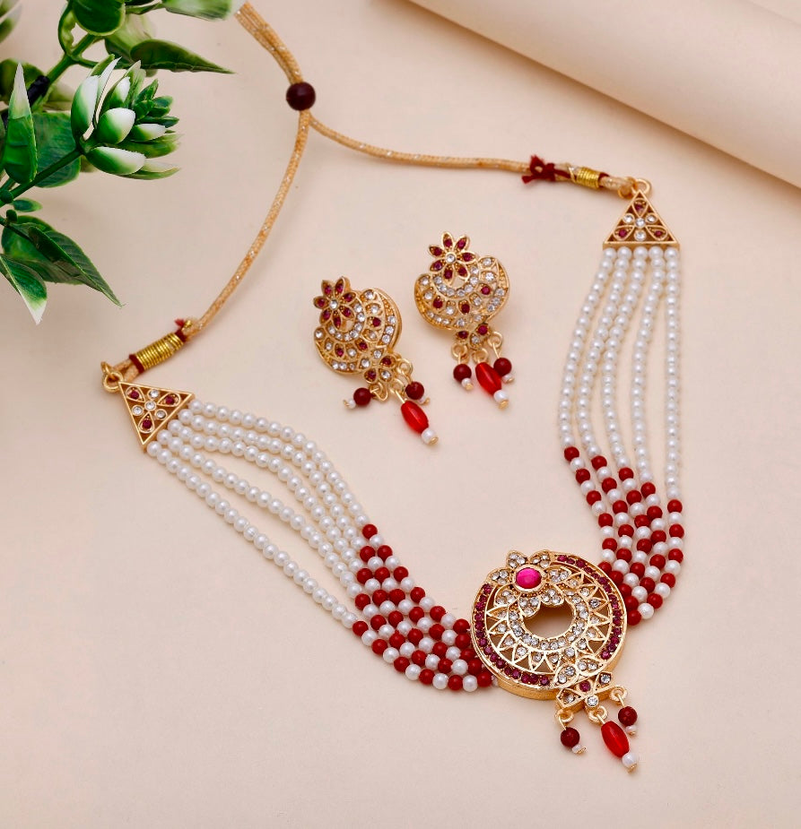 Fashion Choker Necklace  Set
