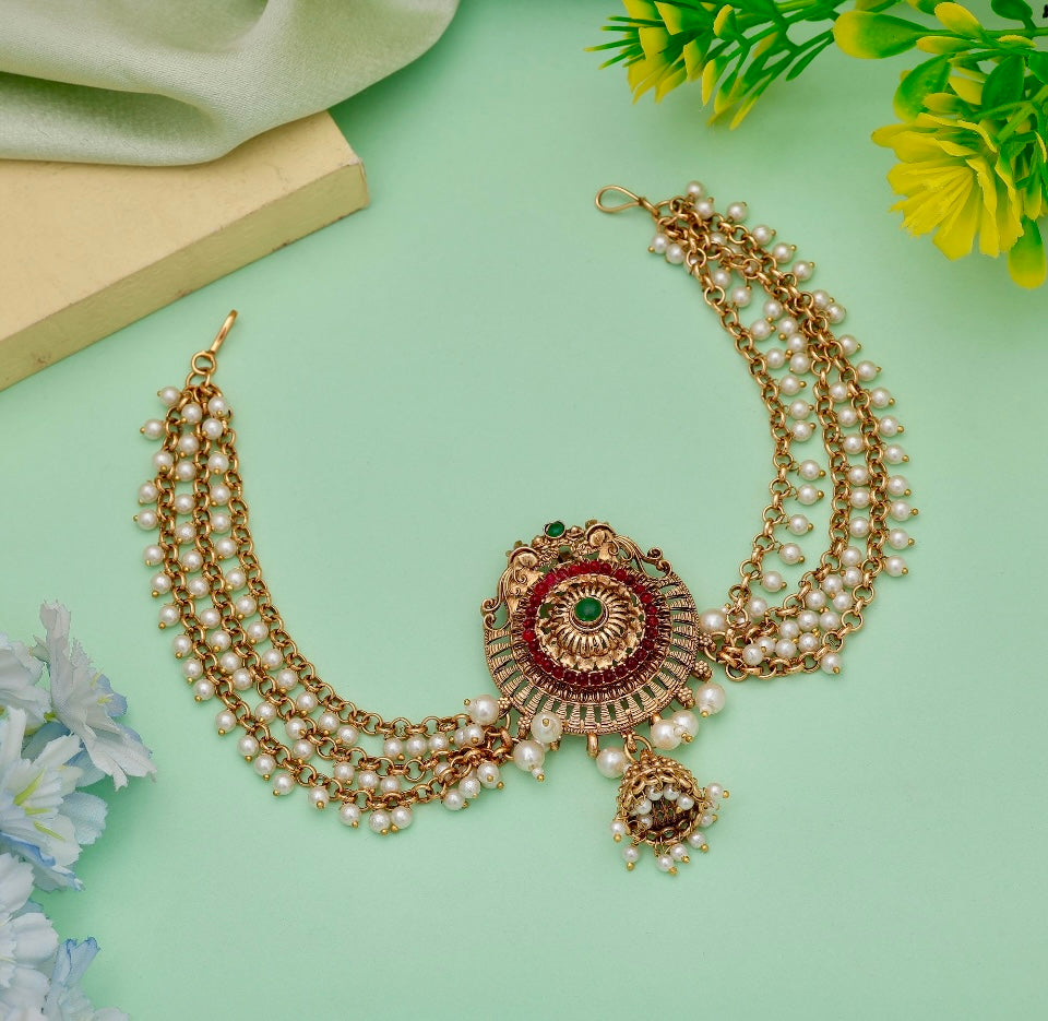 Elegant  Hair Brooch Traditional Ethnic Accessory For Women