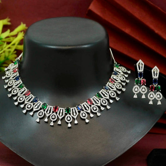 Gorgeous AD Necklace Set