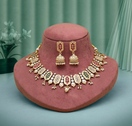 Fashion Rajwadi Necklace Set