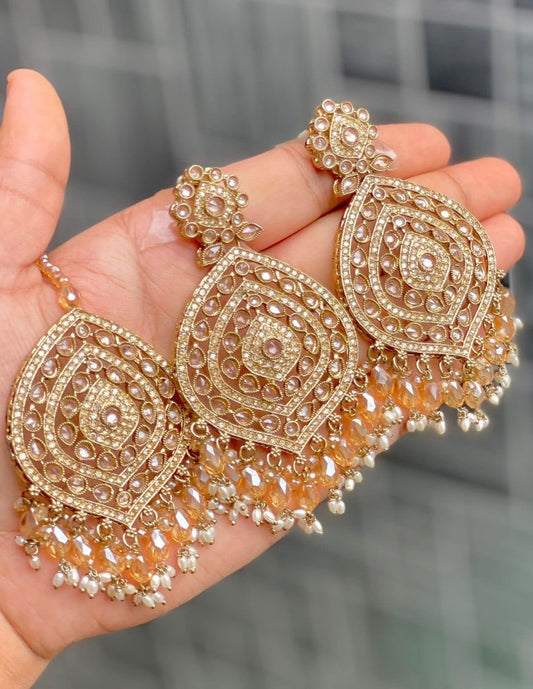 Fashion Maang Tikka Set