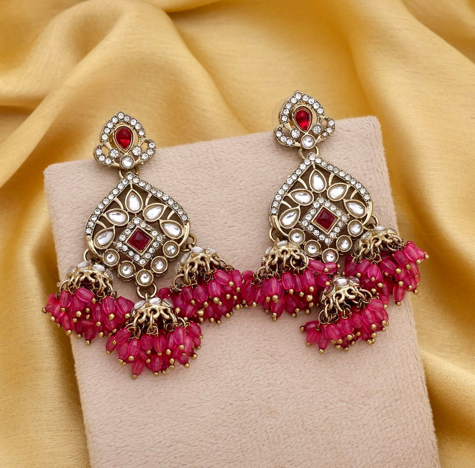 Gorgeous Drop Jhumka Earrings