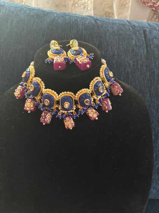 Fashion Choker Necklace Set