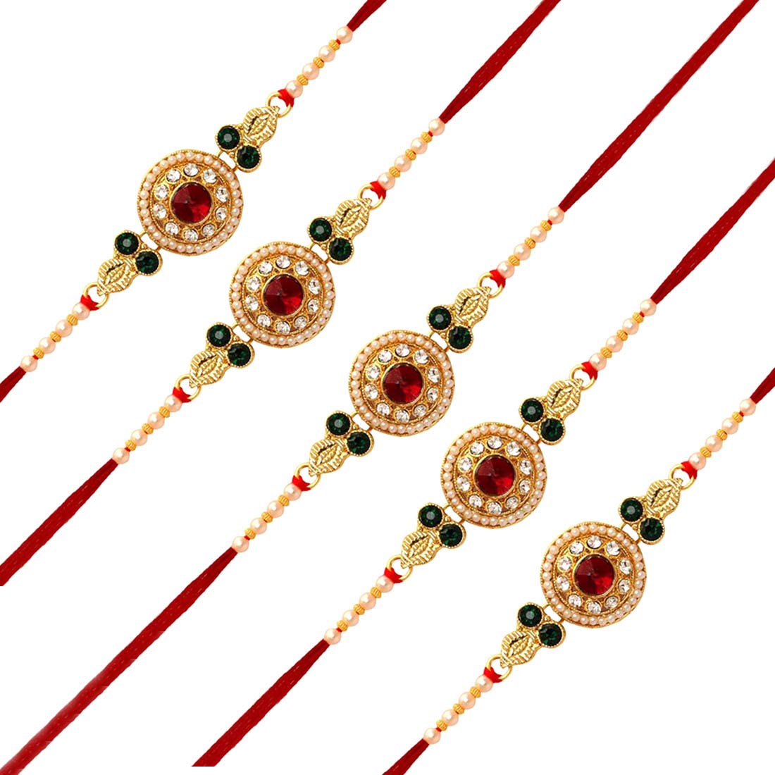 Rhinestone Raksha Bandhan